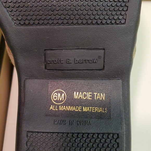 Croft & Barrow Macie Open-Toe Flat Flower Sandals - Picture 6 of 6